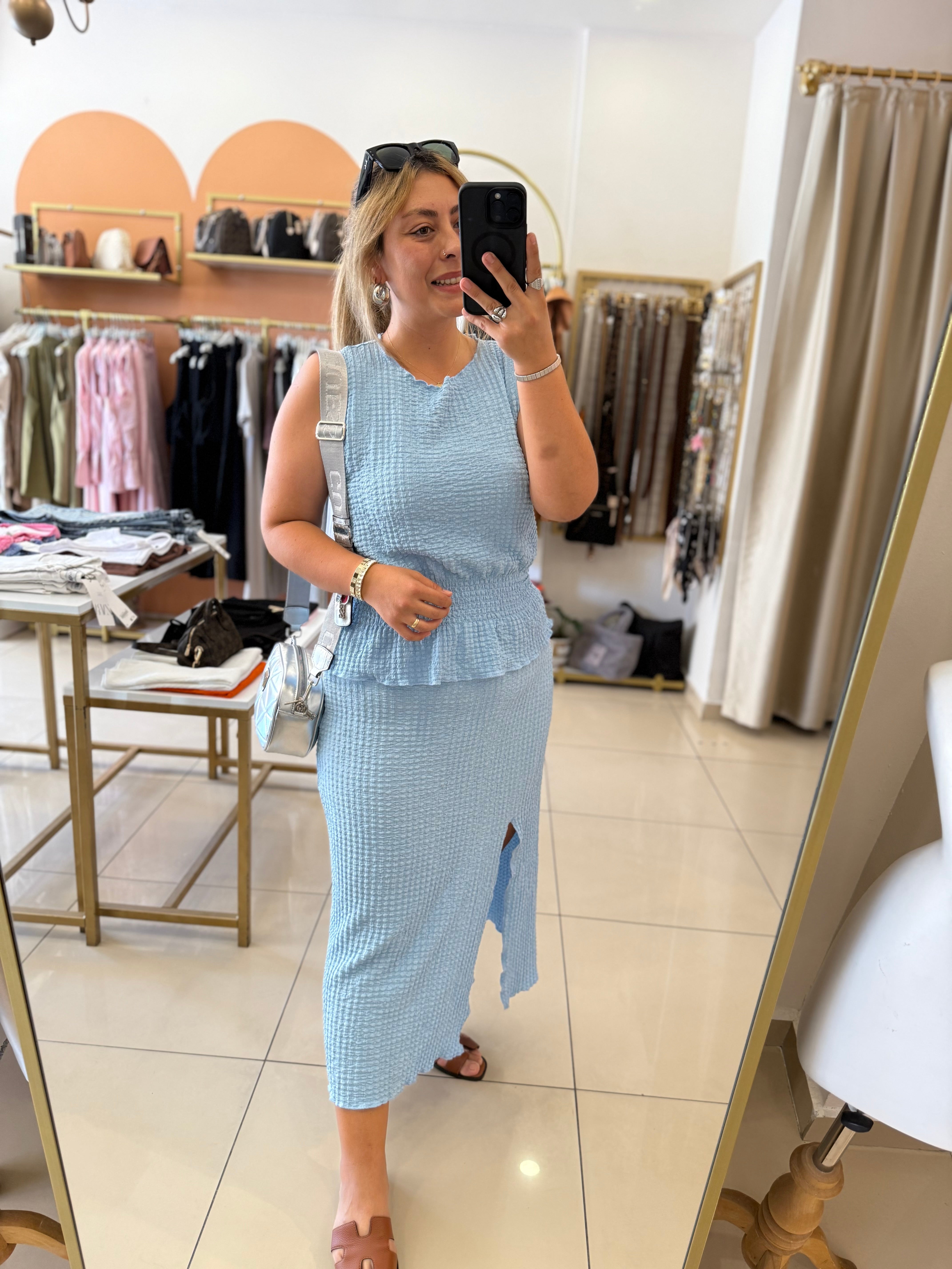 Bubble Etek&Bluz Takım